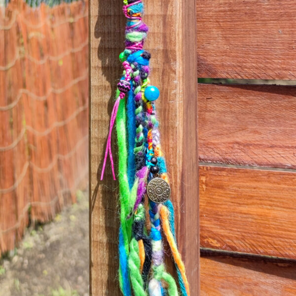 Dreadwrap - (kunter)bunte Welt - Farbenzauber Neon Mandala – Bild 4