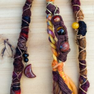 Dreadwrap Dread-Set - Mondzauber - Magie in zauberhaften Naturfarben & Steinen