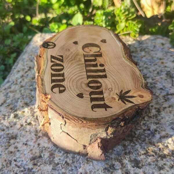 Deko Baumscheibe vom Lebensbaum "Chillout zone"☮ – Bild 3