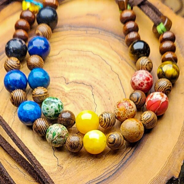 Partnerschmuck - Partnerarmbänder - Regenbogen-bunte Liebe – Bild 2