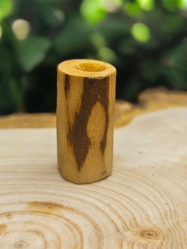 Kirschholz Dreadperle "Spiralis" – Bild 3
