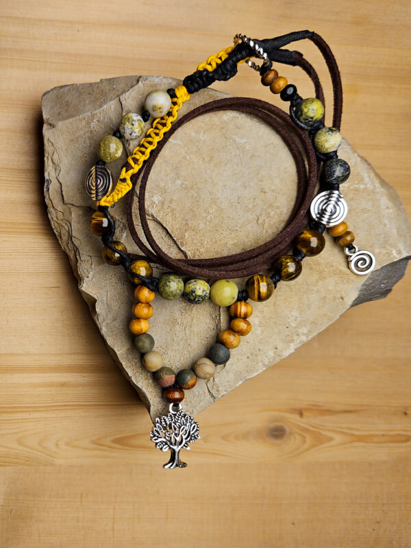 Fußschmuck - Fußband "Waldzauber" – Bild 2
