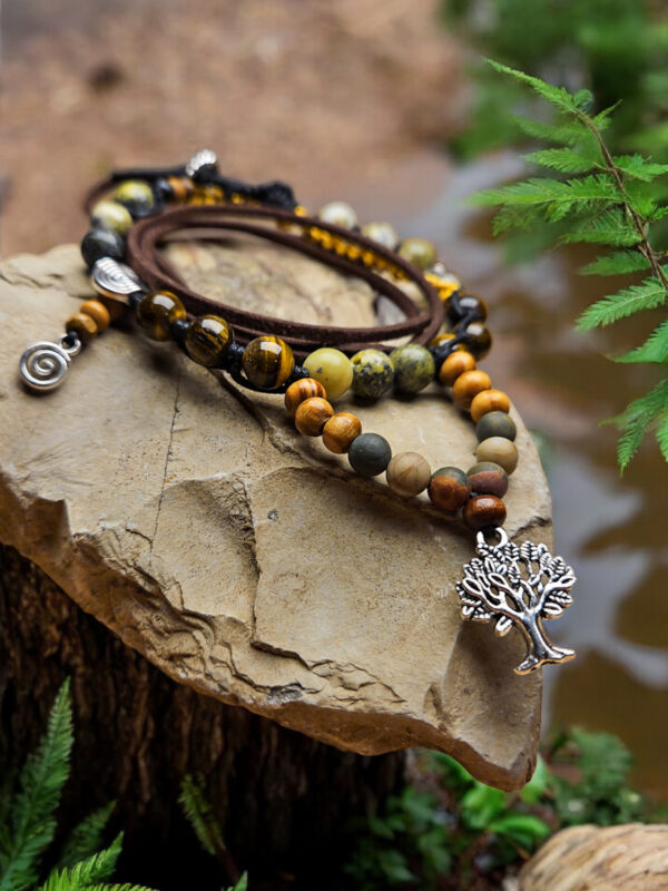 Fußschmuck - Fußband "Waldzauber" – Bild 4