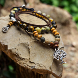 Fußschmuck - Fußband "Waldzauber"