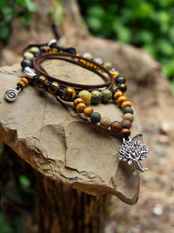 Fußschmuck - Fußband "Waldzauber"