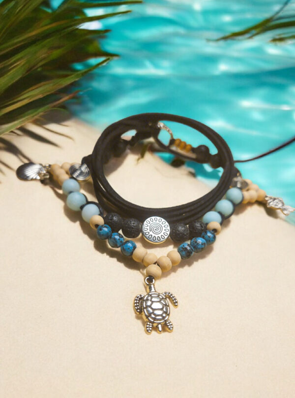 Fußschmuck - Fußband "Ocean Spirit" – Bild 2